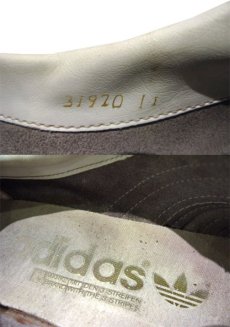 画像4: 1970's adidas "REKORD" Leather Sneaker 白/紺  ユーゴスラビア製　size 11 (29 cm) (4)