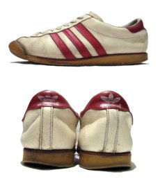 画像2: 1970's adidas "VIENNA" Leather Sneaker 白/赤 ユーゴスラビア製　size 8 1/2 (26.5cm) (2)