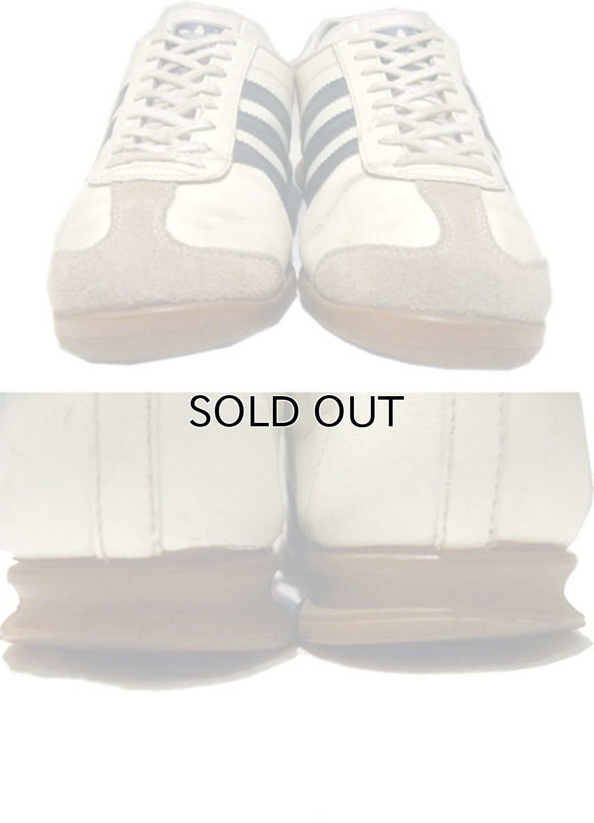 画像3: 1970's adidas "REKORD" Leather Sneaker 白/紺  ユーゴスラビア製 size 11 (29 cm) (3)