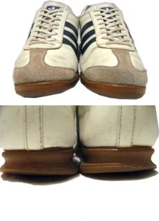 画像3: 1970's adidas "REKORD" Leather Sneaker 白/紺  ユーゴスラビア製　size 11 (29 cm) (3)