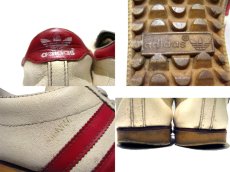 画像3: 1970's adidas "VIENNA" Leather Sneaker 白/赤 ユーゴスラビア製　size 8 1/2 (26.5cm) (3)