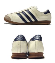 画像2: 1970's adidas "REKORD" Leather Sneaker 白/紺  ユーゴスラビア製　size 11 (29 cm) (2)