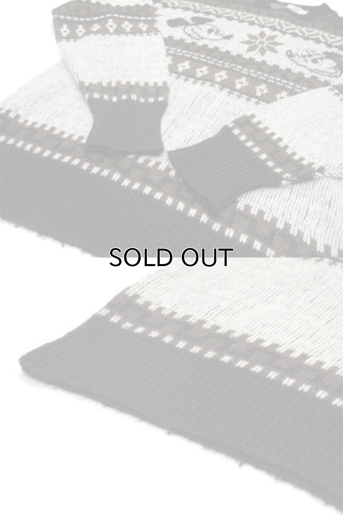 画像5: 1970's "Kennington" Jacquard Weave Pullover Sweater "Mickey Mouse"　size M - L (表記 LARGE) (5)