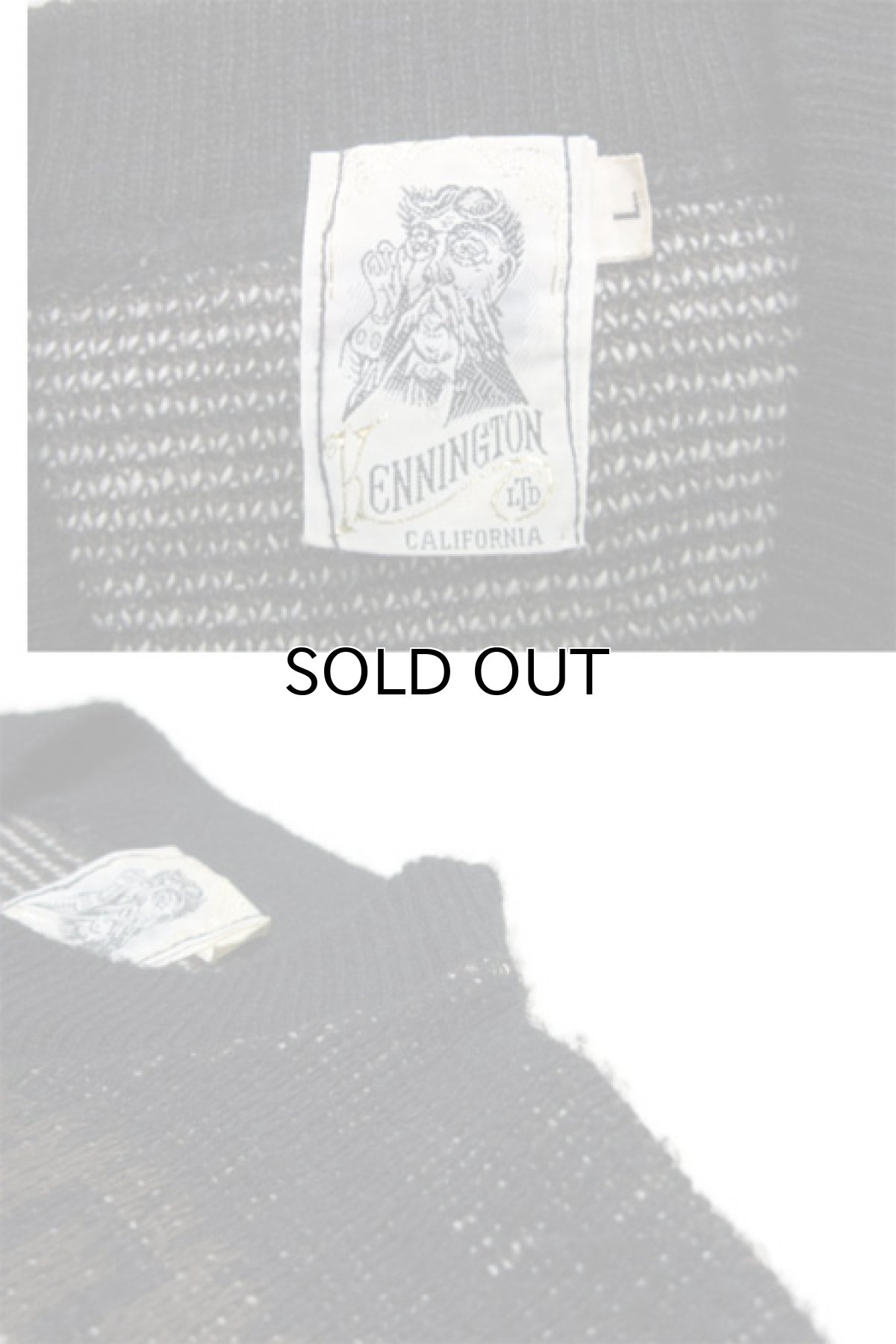 画像4: 1970's "Kennington" Jacquard Weave Pullover Sweater "Mickey Mouse"　size M - L (表記 LARGE) (4)