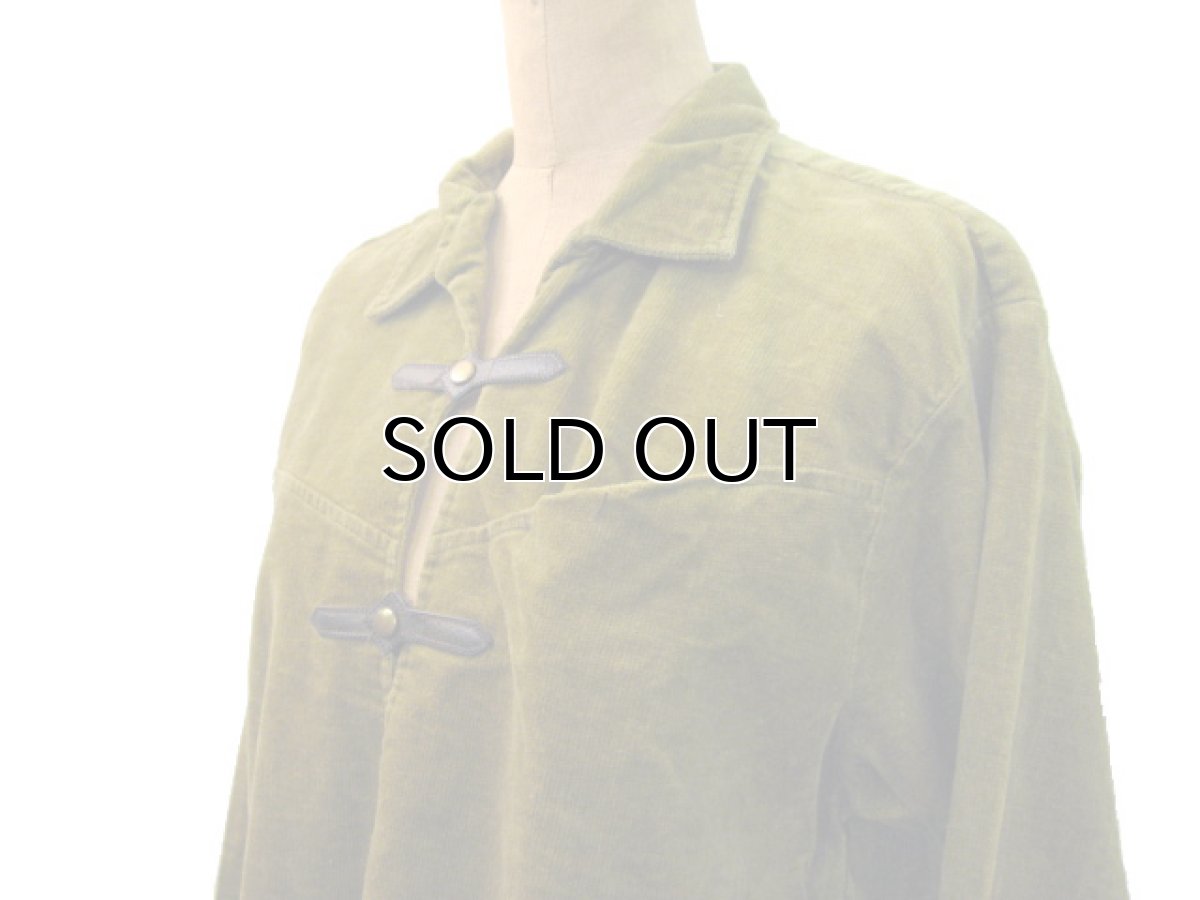 画像3: 1970's "Sears" Velour Pullover Shirts  マスタード系 size M  (表記 M 15 1/2) (3)