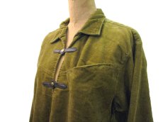 画像3: 1970's "Sears" Velour Pullover Shirts  マスタード系　size M  (表記 M 15 1/2) (3)