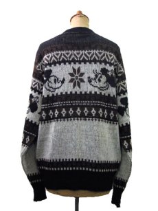 画像2: 1970's "Kennington" Jacquard Weave Pullover Sweater "Mickey Mouse"　size M - L (表記 LARGE) (2)