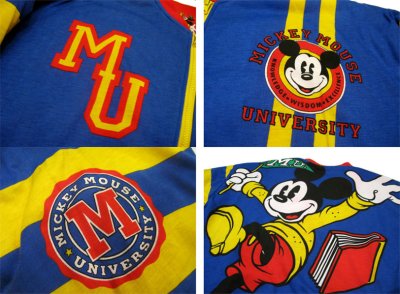 画像1: 1980's "Mickey & Co." Reversible Zip Up Jacket　size L 位 (表記 不明)