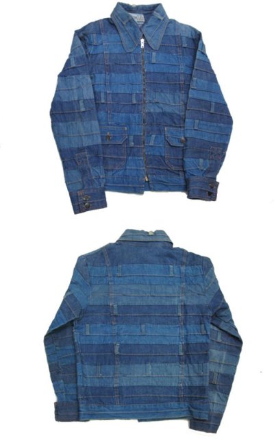 画像1: 1980's "DEJAVU" Design Denim Shirts Jacket　size S 位 (表記 11)