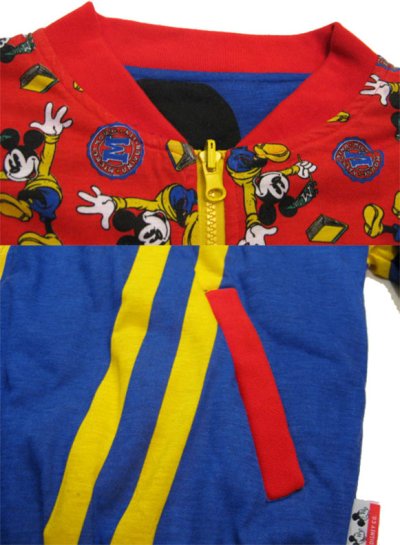 画像2: 1980's "Mickey & Co." Reversible Zip Up Jacket　size L 位 (表記 不明)