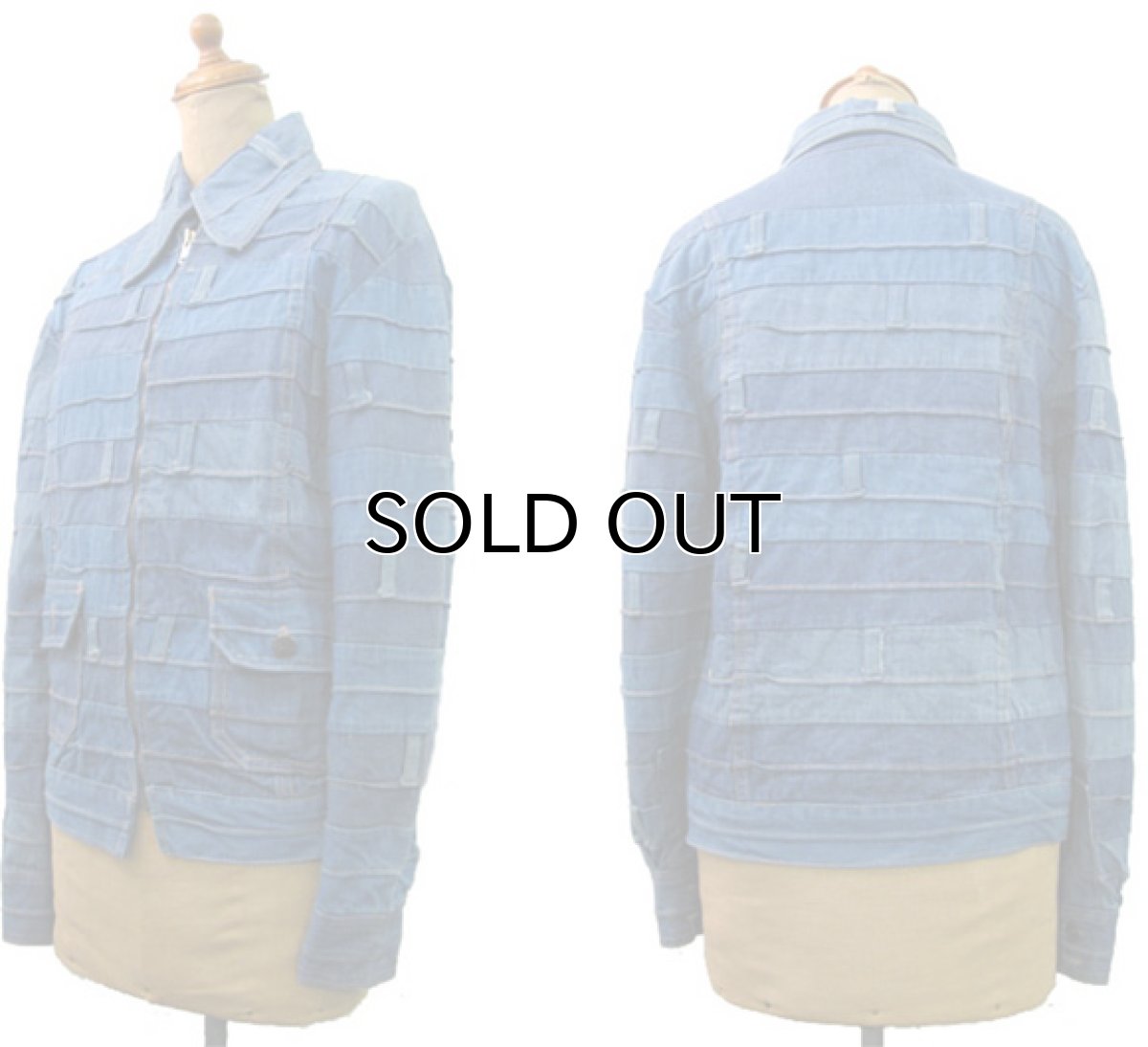 画像2: 1980's "DEJAVU" Design Denim Shirts Jacket size S 位 (表記 11) (2)