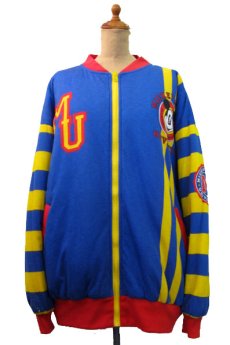 画像1: 1980's "Mickey & Co." Reversible Zip Up Jacket　size L 位 (表記 不明) (1)