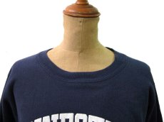画像3: 1980's "Champion" Reverse Weave "CONNECTICUT" Sweat  NAVY　size 表記 M (3)