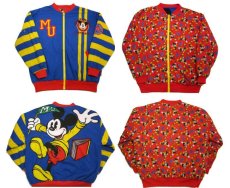 画像5: 1980's "Mickey & Co." Reversible Zip Up Jacket　size L 位 (表記 不明) (5)