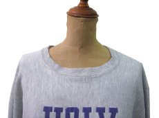 画像5: 1980's "Champion" Reverse Weave "HOLLY CROSS" Sweat Shirts  GREY　size 表記 L (5)