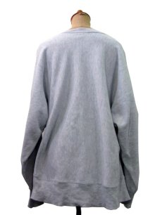 画像2: 1980's "Champion" Reverse Weave "HOLLY CROSS" Sweat Shirts  GREY　size 表記 L (2)