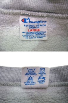 画像3: 1980's "Champion" Reverse Weave "HOLLY CROSS" Sweat Shirts  GREY　size 表記 L (3)