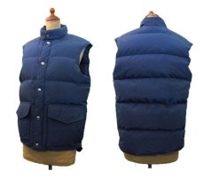 画像2: 1980's "Woolrich" 60/40 Cloth Down Vest  NAVY　size S - M  (表記 SMALL) (2)