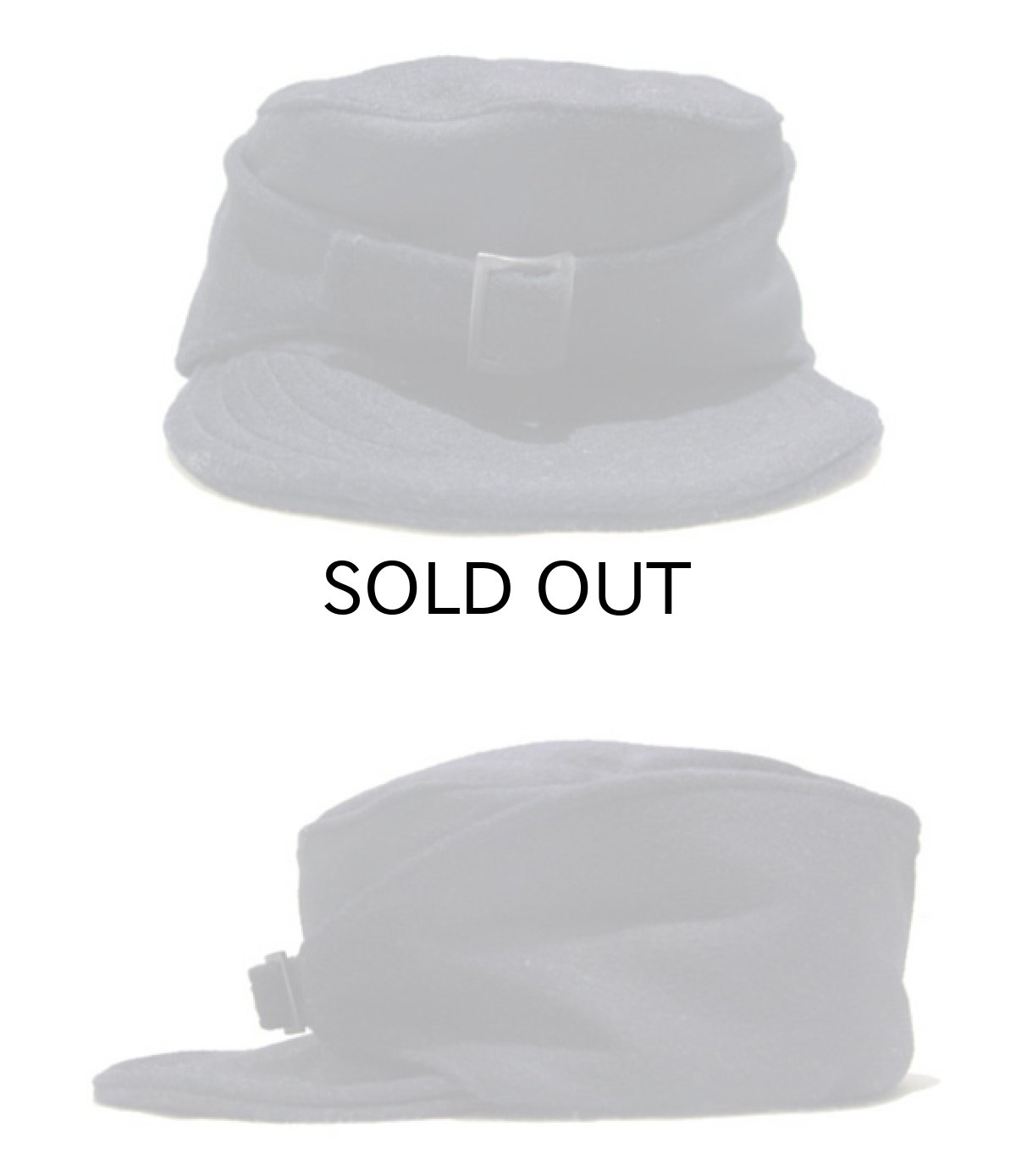 画像2: OLD Italian Military Wool Cap  NAVY size 58 (2)