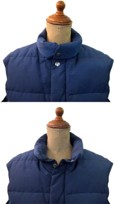 画像3: 1980's "Woolrich" 60/40 Cloth Down Vest  NAVY　size S - M  (表記 SMALL) (3)