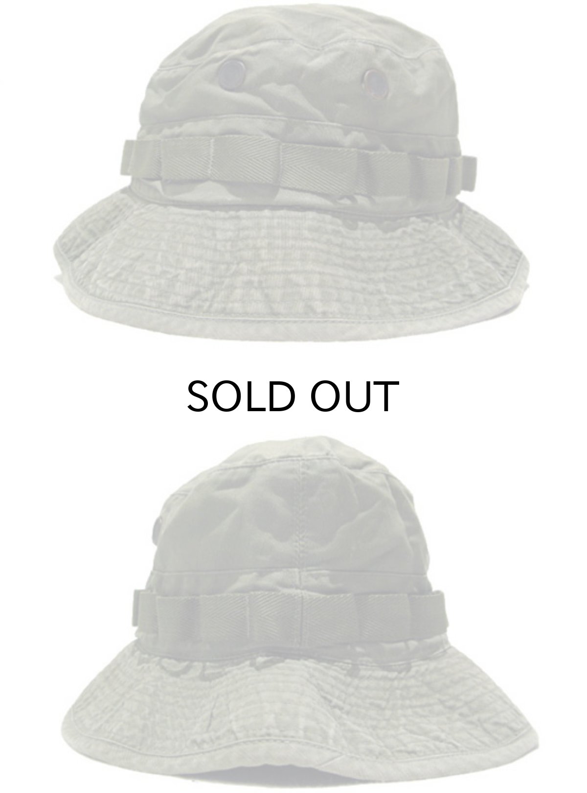 画像2: 1964's US ARMY Jungle Hat　size 7 1/8 (2)