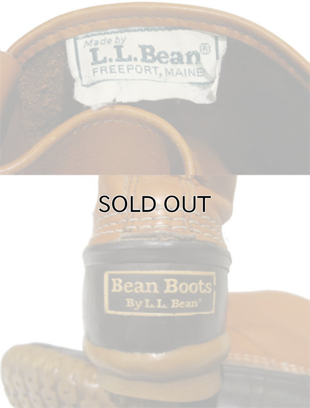 画像4: 1990's "L.L.Bean" Strap Bean Boots  L.BROWN　size 26cm位 (表記 9LM) (4)