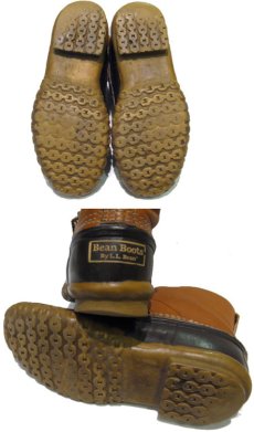 画像3: 1990's "L.L.Bean" Strap Bean Boots  L.BROWN　size 26cm位 (表記 9LM) (3)