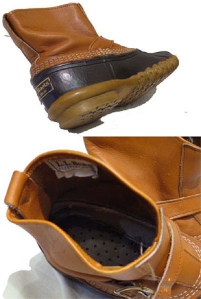画像2: 1990's "L.L.Bean" Strap Bean Boots  L.BROWN　size 26cm位 (表記 9LM)