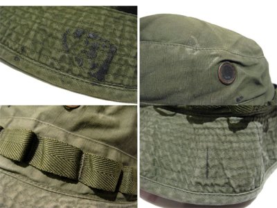 画像2: 1964's US ARMY Jungle Hat　size 7 1/8