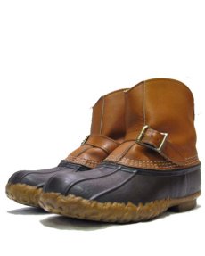 画像1: 1990's "L.L.Bean" Strap Bean Boots  L.BROWN　size 26cm位 (表記 9LM) (1)