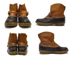 画像2: 1990's "L.L.Bean" Strap Bean Boots  L.BROWN　size 26cm位 (表記 9LM) (2)