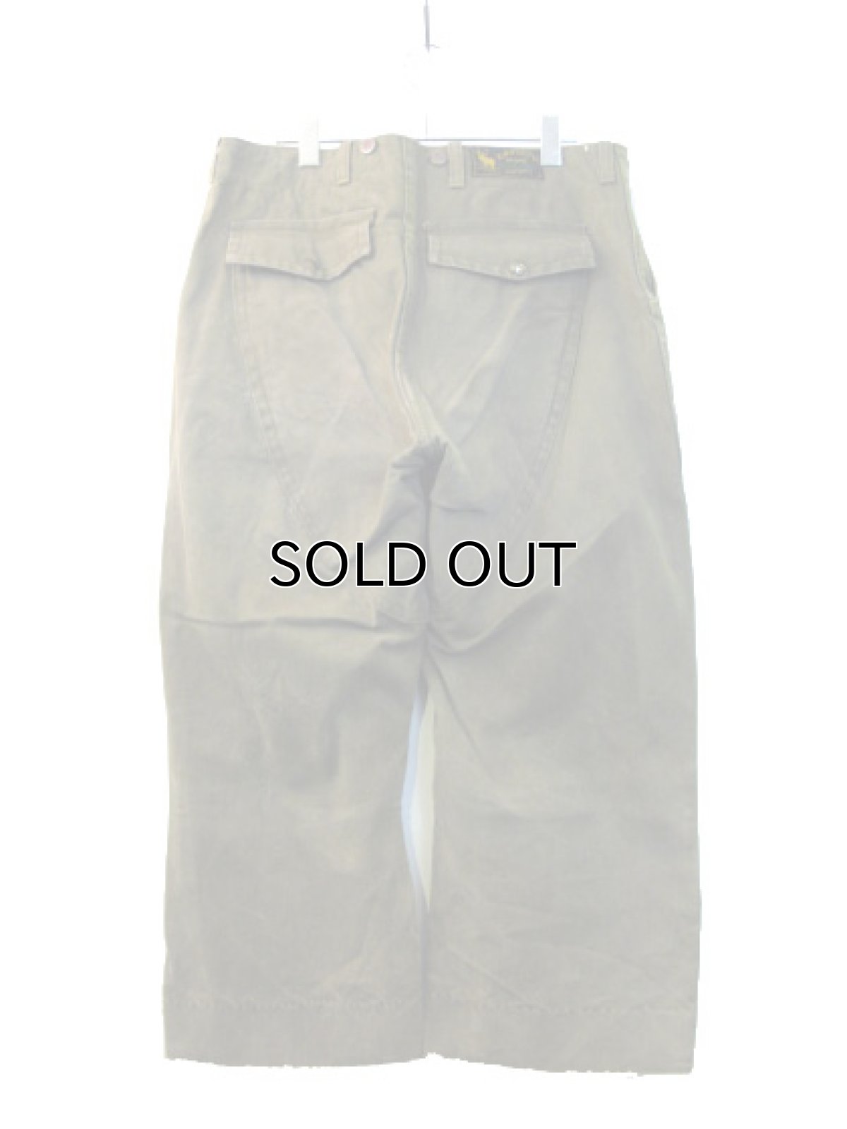 画像2: 1940's~ "CARIBOU" Hunting Duck Pants　size w 34 inch  (表記 なし) (2)