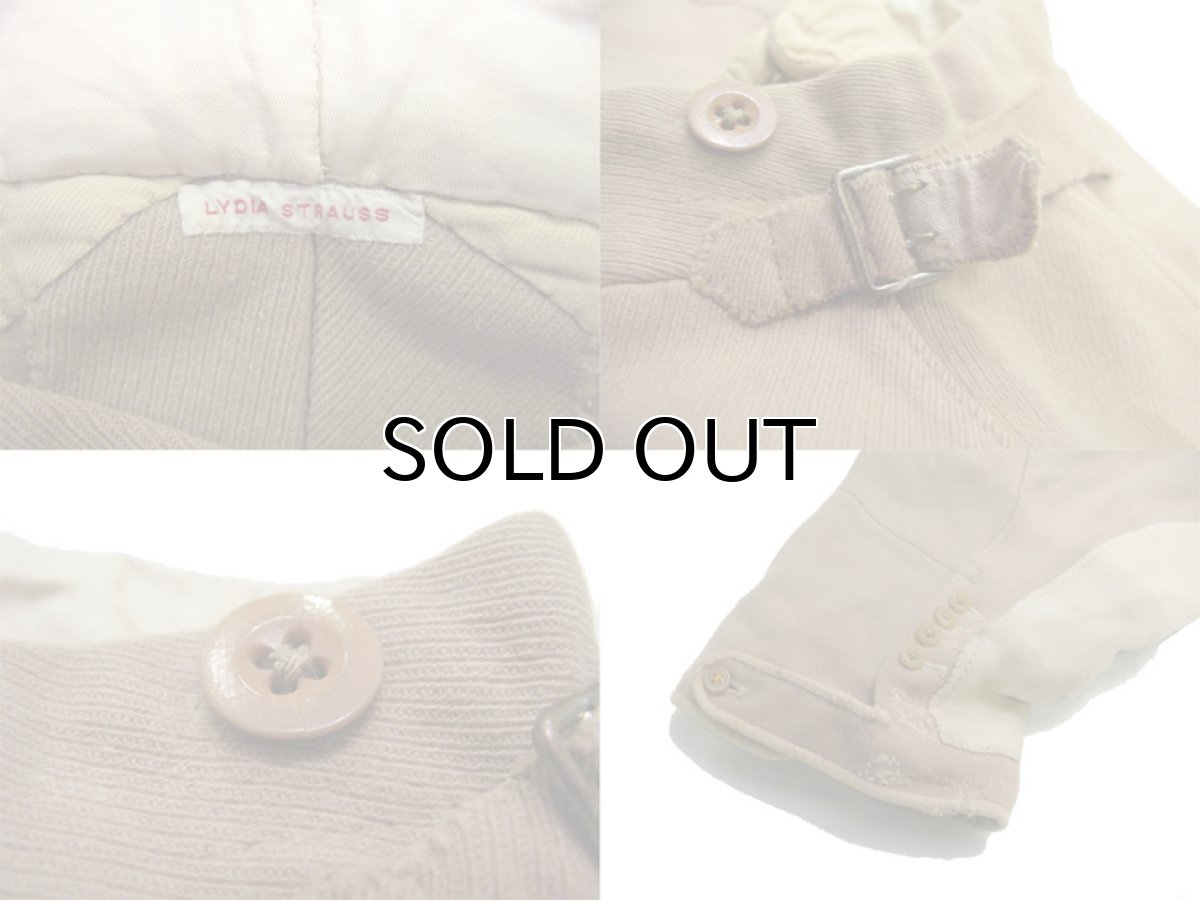 画像3: ~1930's Wool Jodhpurs Pants  BEIGE size w 30 inch  (表記 なし) (3)