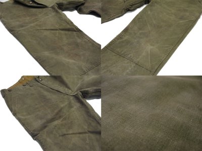 画像3: 1940's~ "CARIBOU" Hunting Duck Pants　size w 34 inch  (表記 なし)