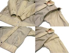 画像4: 1980-90's "MAGLIA" Combination Design Leather Jacket  NATURAL/BEIGE　size M 位 (表記 2) (4)