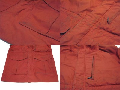 画像3: ~1980's "KIT" Padding Mountain Parka　ORANGE　size M (表記 無し)