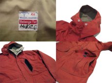 画像4: ~1980's "KIT" Padding Mountain Parka　ORANGE　size M (表記 無し) (4)