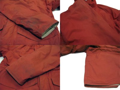 画像2: ~1980's "KIT" Padding Mountain Parka　ORANGE　size M (表記 無し)