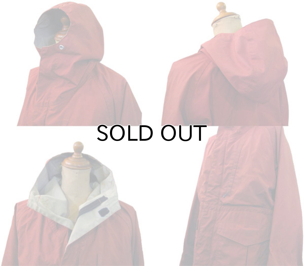 画像3: ~1980's "KIT" Padding Mountain Parka　ORANGE　size M (表記 無し) (3)