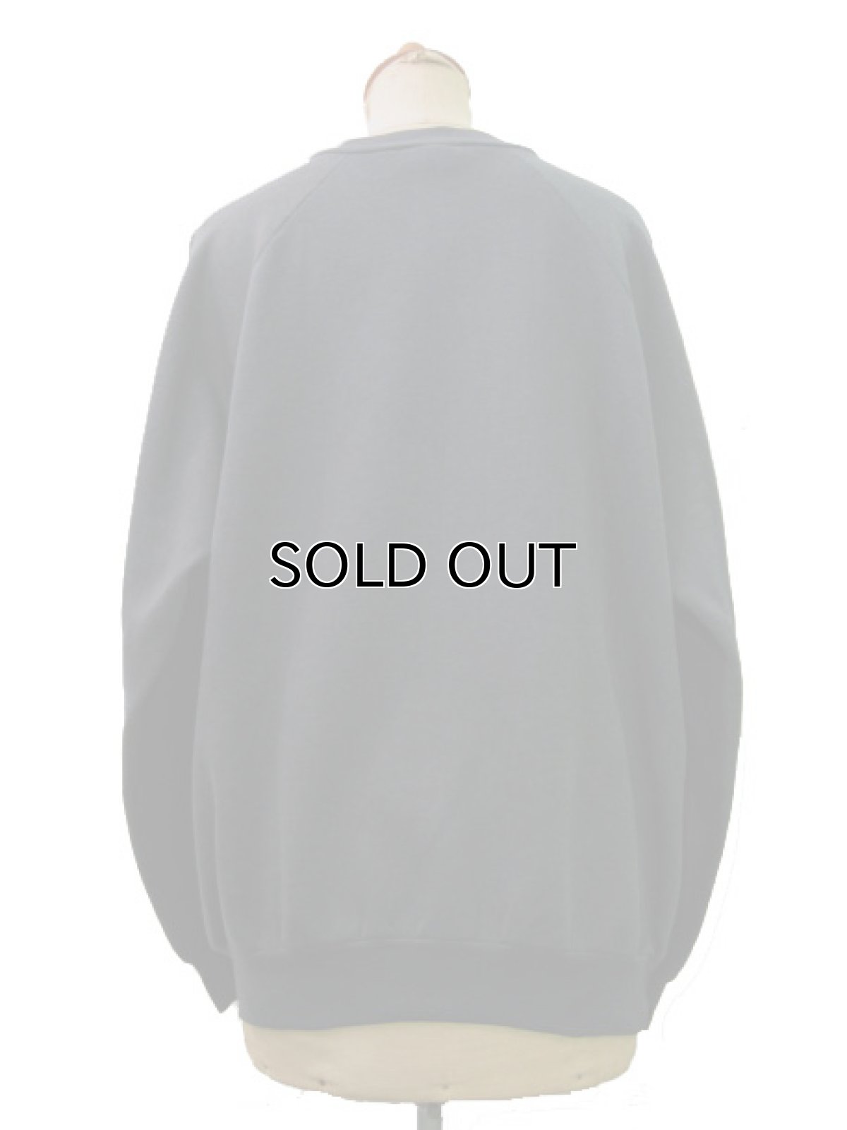 画像2: 1980's "RAIDERS" Crew Neck Pullover Sweat　黒　size M 位 (表記 L) (2)