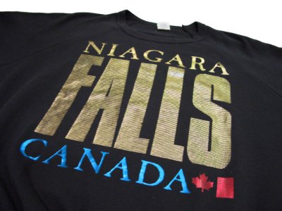 画像3: 1990's "NIAGARA FALLS" Crew Neck Light Wait Sweat Shirts　size M - L位 (表記 L)