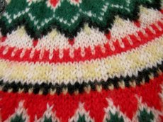 画像5: 1970's Nordic Pattern Hand Knit Cardigan　size M 位 (表記 無し) (5)