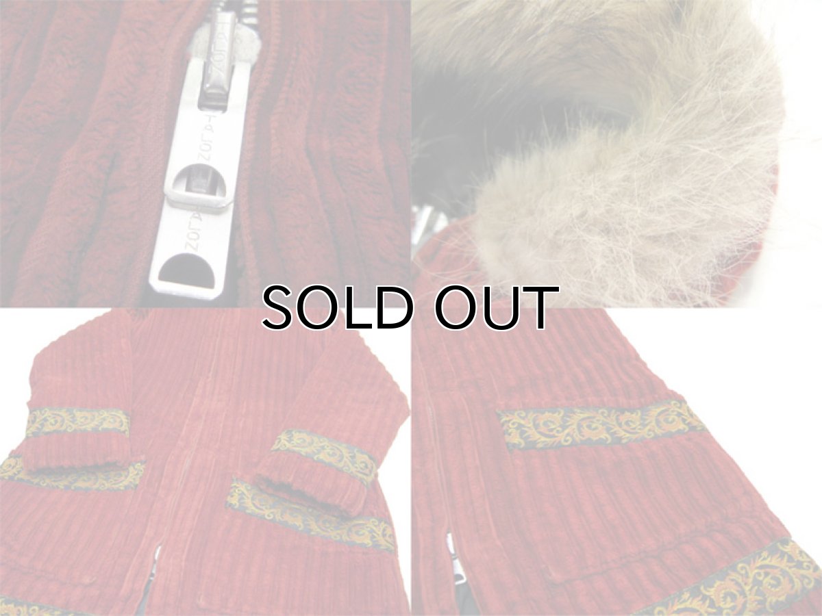 画像4: 1970's Eskimo Parka Coat  BURGUNDY　size S 位 (表記 無し) (4)