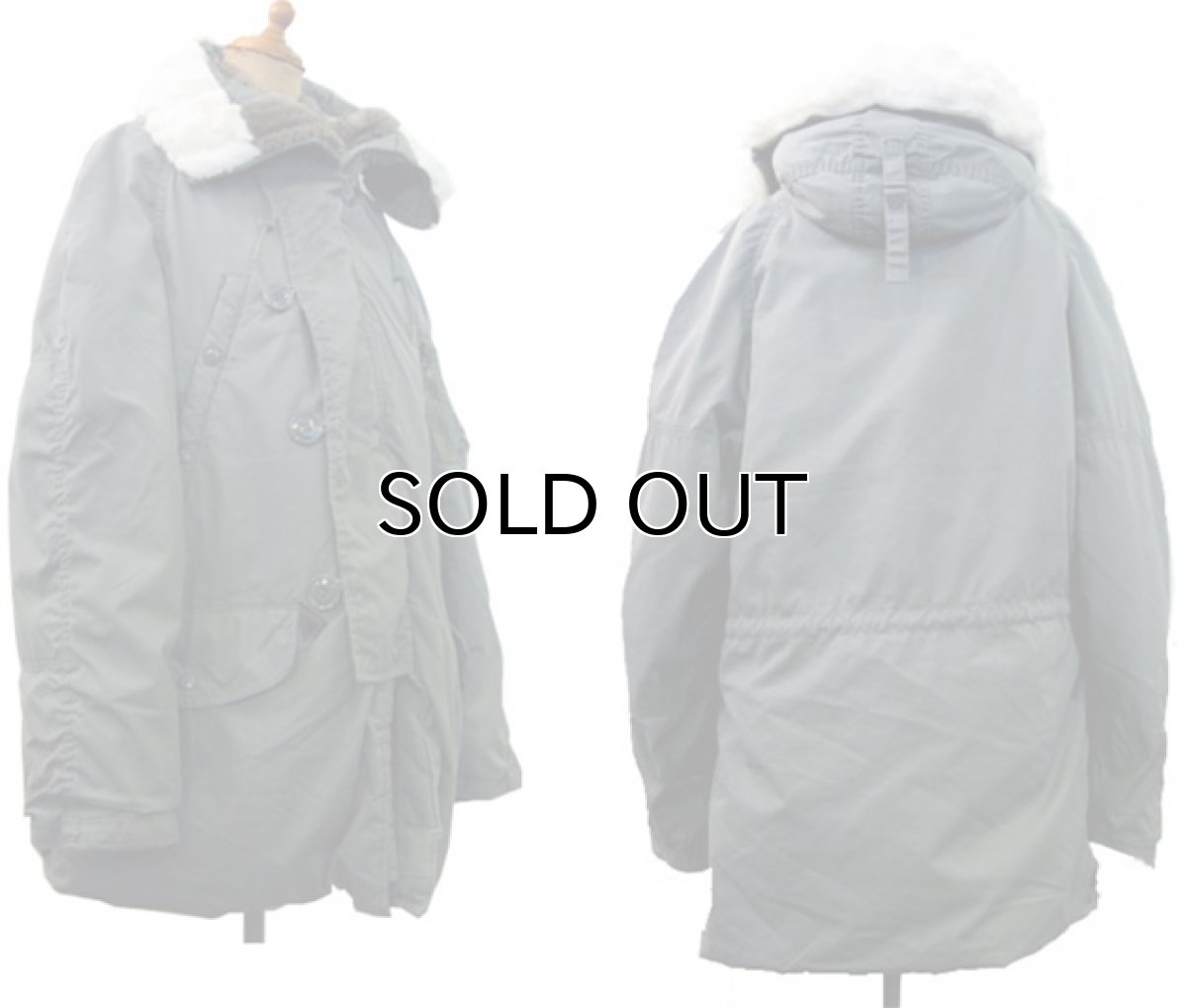 画像2: 1980's US AIR FORCE N-3B P-6279-J  HEAVY-ZONE size M 位 (表記 SMALL) (2)