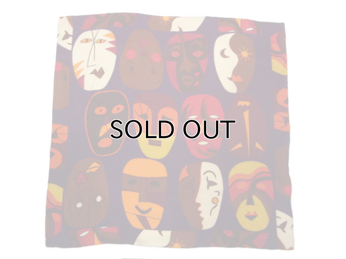 画像2: OLD "FACE" Stole　PURPLE (2)