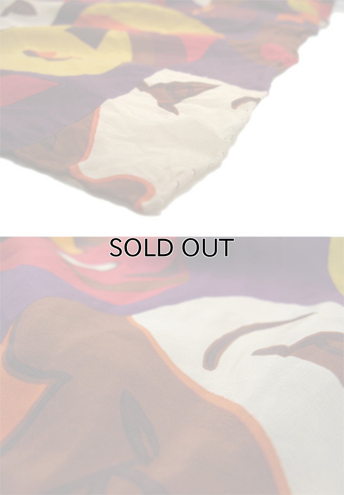 画像5: OLD "FACE" Stole　PURPLE (5)