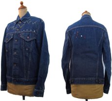 画像2: 1970's  Levi's 70505 Big"E" Custom Denim Jacket　size S - M 36位  (表記 不明) (2)