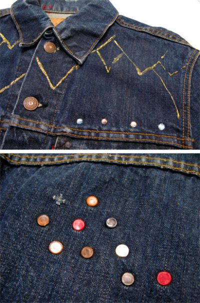 画像2: 1970's  Levi's 70505 Big"E" Custom Denim Jacket　size S - M 36位  (表記 不明)