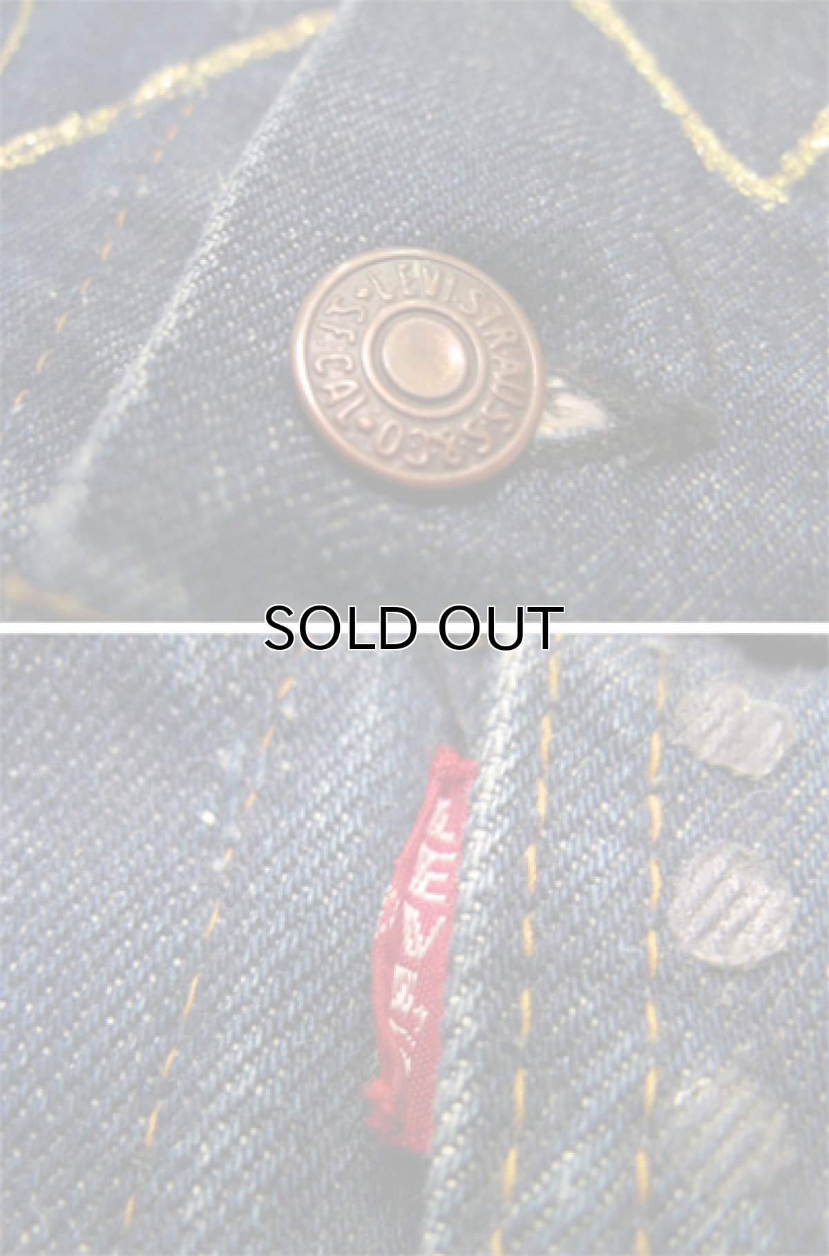 画像4: 1970's  Levi's 70505 Big"E" Custom Denim Jacket size S - M 36位  (表記 不明) (4)