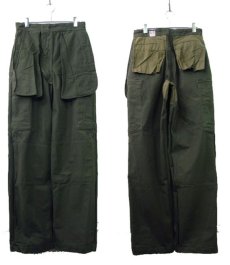 画像3: 1960's French Military "M-47" Trousers　size w 30 inch (表記 41) (3)